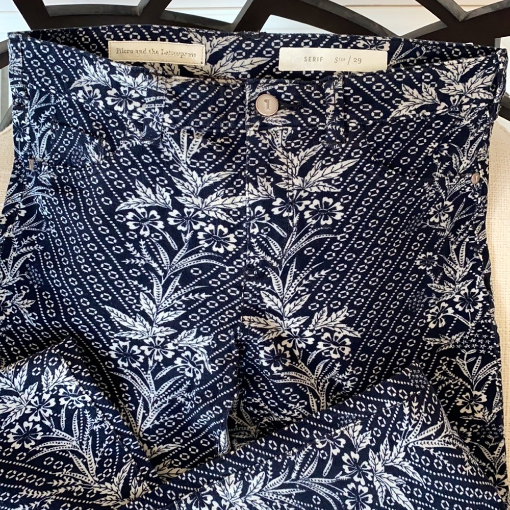 Anthropologie Exclusive Collection Pilcro and the Letterpress SERIF SIZE 29 - Picture 10 of 13